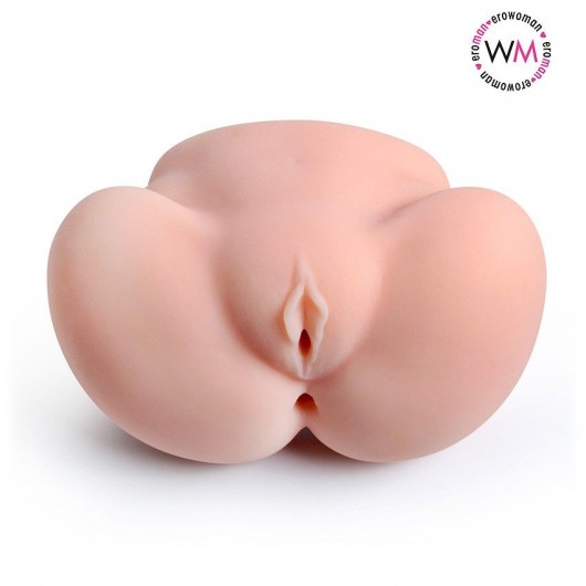Реалистичный мастурбатор с двумя функциональными отверстиями - Erowoman-Eroman - в Орехово-Зуево купить с доставкой