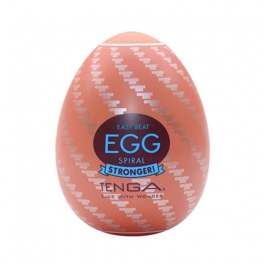 Мастурбатор-яйцо Tenga Egg Spiral - Tenga - в Орехово-Зуево купить с доставкой