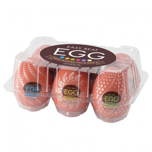 Набор из 6 мастурбаторов-яиц Tenga Egg Variety Pack V - Tenga - в Орехово-Зуево купить с доставкой