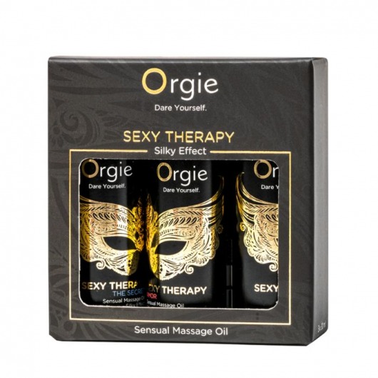 Набор массажных масел Sexy Therapy (3 флакона по 30 мл.) - ORGIE - купить с доставкой в Орехово-Зуево