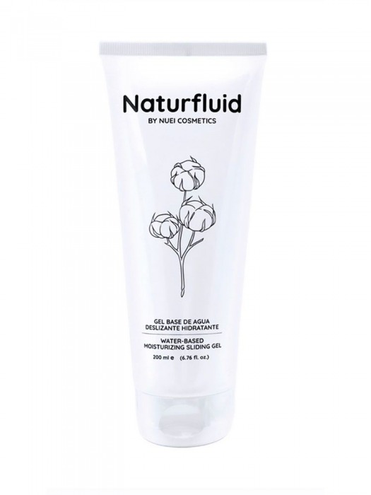 Экстраскользкий лубрикант на водной основе Nuei Naturfluid - 200 мл. - Nuei cosmetics - купить с доставкой в Орехово-Зуево