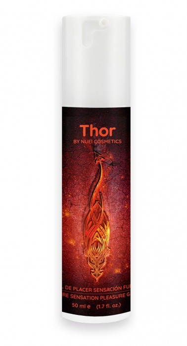 Возбуждающий унисекс гель Thor Fire Gel - 50 мл. - Nuei cosmetics - купить с доставкой в Орехово-Зуево