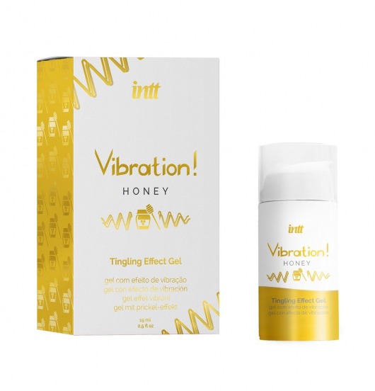 Жидкий вибратор Vibration Honey - 15 мл. - INTT - купить с доставкой в Орехово-Зуево