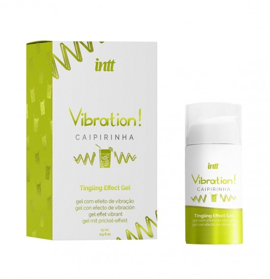 Жидкий вибратор Vibration Caipirinha - 15 мл. - INTT - купить с доставкой в Орехово-Зуево