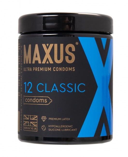 Классические презервативы MAXUS Classic - 12 шт. - Maxus - купить с доставкой в Орехово-Зуево