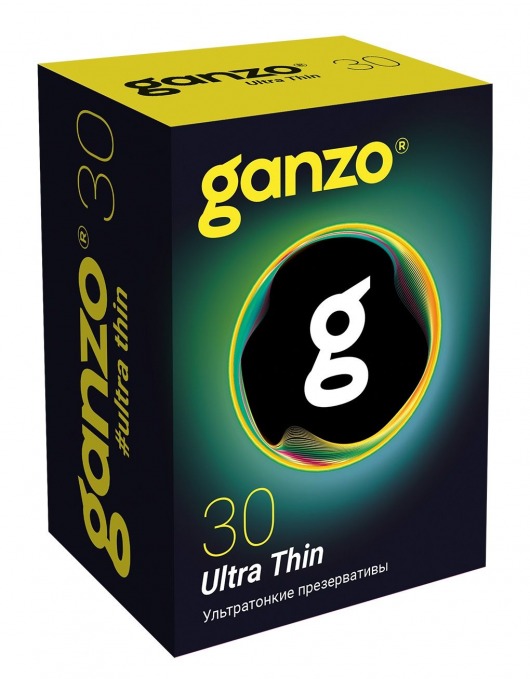 Супертонкие презервативы Ganzo Ultra thin - 30 шт. - Ganzo - купить с доставкой в Орехово-Зуево