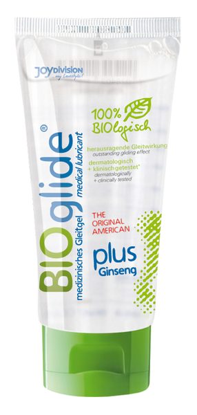 Гель-лубрикант на водной основе BIOglide plus Ginseng - 100 мл. - Joy Division - купить с доставкой в Орехово-Зуево