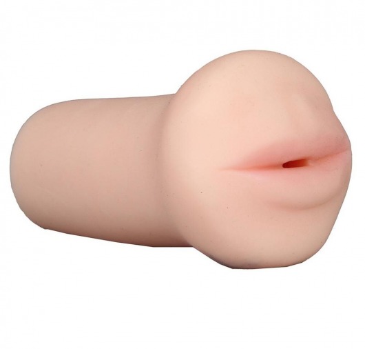 Нежный мастурбатор-ротик REALSTUFF 5INCH MASTURBATOR BJ - Dream Toys - в Орехово-Зуево купить с доставкой