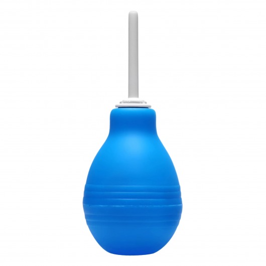 Анальный душ Enema Bulb Blue - XR Brands - купить с доставкой в Орехово-Зуево
