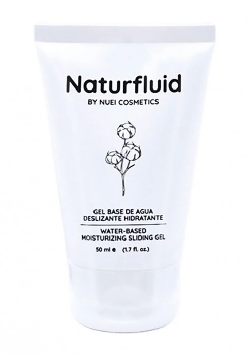Экстраскользкий лубрикант на водной основе Nuei Naturfluid - 50 мл. - Nuei cosmetics - купить с доставкой в Орехово-Зуево