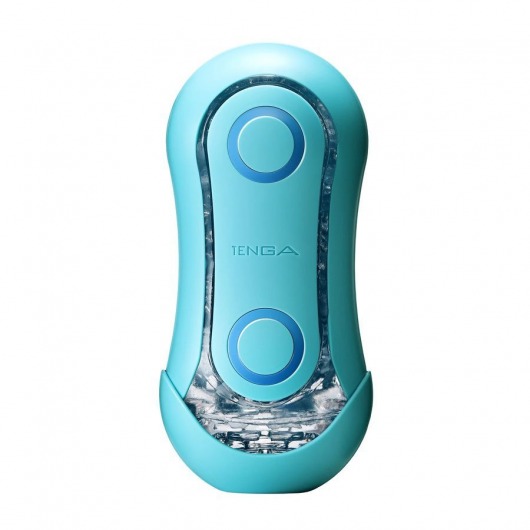 Голубой мастурбатор Tenga Flip ORB Ocean - Tenga - в Орехово-Зуево купить с доставкой