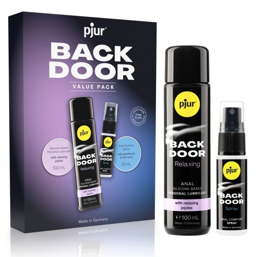 Набор для анального секса pjur Back Door Value Pack - Pjur - купить с доставкой в Орехово-Зуево