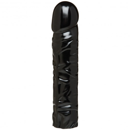 Насадка-фаллоимитатор Vac-U-Lock CodeBlack 8 Inch Classic Dong - 19,3 см. - Doc Johnson - купить с доставкой в Орехово-Зуево