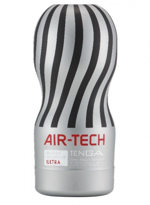 Серый мастурбатор Reusable Vacuum CUP ULTRA - Tenga - в Орехово-Зуево купить с доставкой