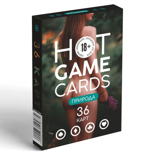 Игральные карты Hot Game Cards «Природа» - Сима-Ленд - купить с доставкой в Орехово-Зуево