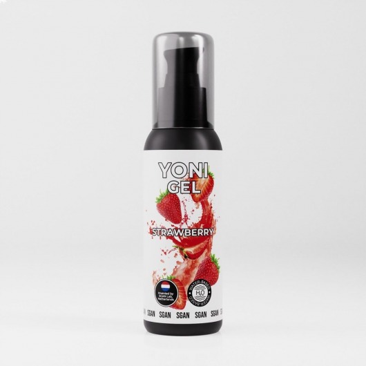 Лубрикант для орального секса SGAN со вкусом клубники - 100 мл. - SGAN - купить с доставкой в Орехово-Зуево