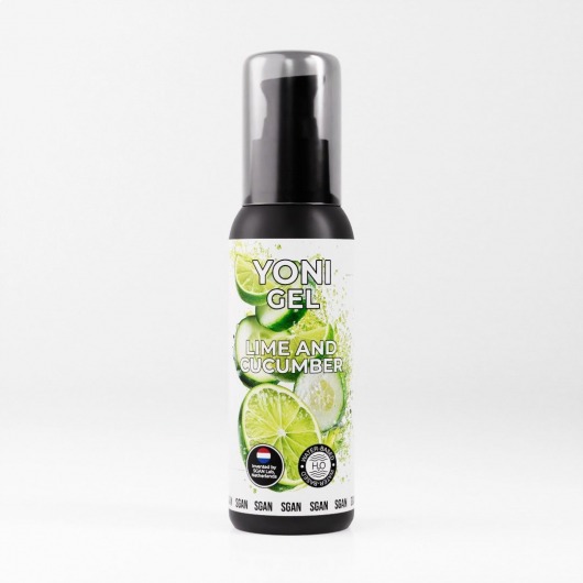 Лубрикант для орального секса SGAN со вкусом лайма и огурца - 100 мл. - SGAN - купить с доставкой в Орехово-Зуево
