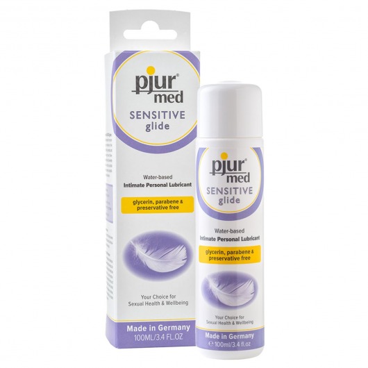 Лубрикант для чувствительной кожи pjur MED Sensitive glide - 100 мл. - Pjur - купить с доставкой в Орехово-Зуево