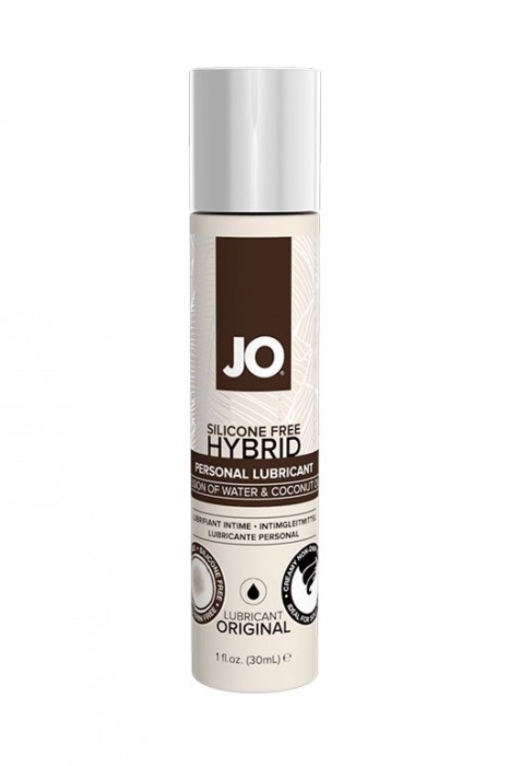 Водно-масляный лубрикант JO Silicon free Hybrid Lubricant ORIGINAL- 30 мл. - System JO - купить с доставкой в Орехово-Зуево