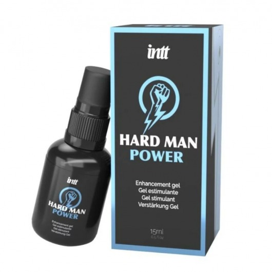 Стимулирующий гель для мужчин Hard Man Power - 15 мл. - INTT - купить с доставкой в Орехово-Зуево