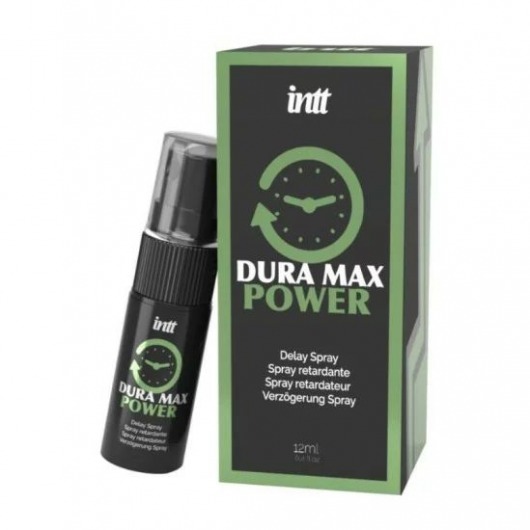 Пролонгирующий спрей Dura Max - 12 мл. - INTT - купить с доставкой в Орехово-Зуево