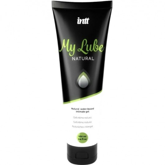 Увлажняющий гель-лубрикант на водной основе  для тела My Lube Natural - 100 мл. - INTT - купить с доставкой в Орехово-Зуево
