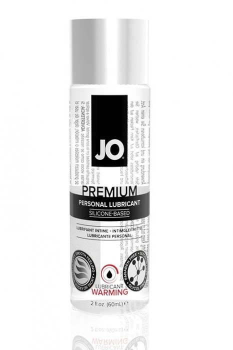 Возбуждающий лубрикант на силиконовой основе JO Personal Premium Lubricant  Warming - 60 мл. - System JO - купить с доставкой в Орехово-Зуево
