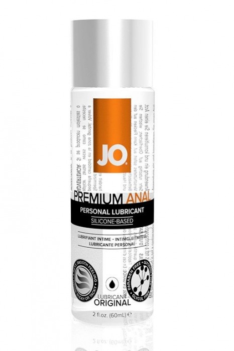 Анальный лубрикант на силиконовой основе JO Anal Premium - 60 мл. - System JO - купить с доставкой в Орехово-Зуево