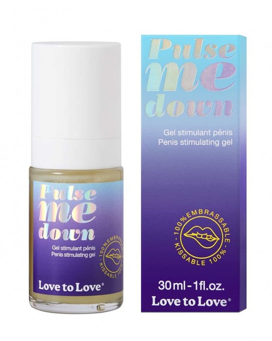 Стимулирующий гель для пениса Pulse Me Down - 30 мл. - Love to Love - купить с доставкой в Орехово-Зуево