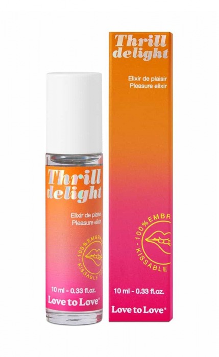 Возбуждающий гель Thrill Delight - 10 мл. - Love to Love - купить с доставкой в Орехово-Зуево