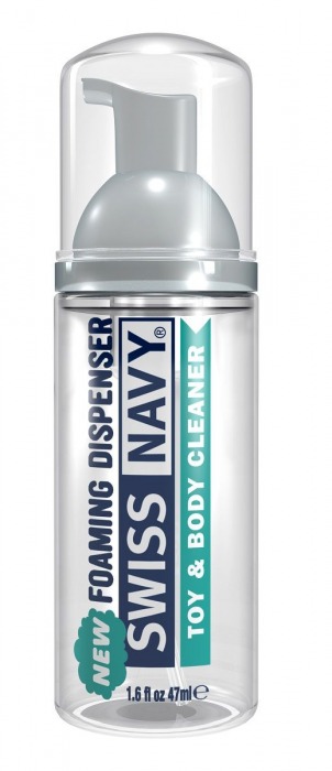 Очищающая пенка для игрушек и тела Toy   Body Cleaner Foamer - 47 мл. - Swiss navy - купить с доставкой в Орехово-Зуево