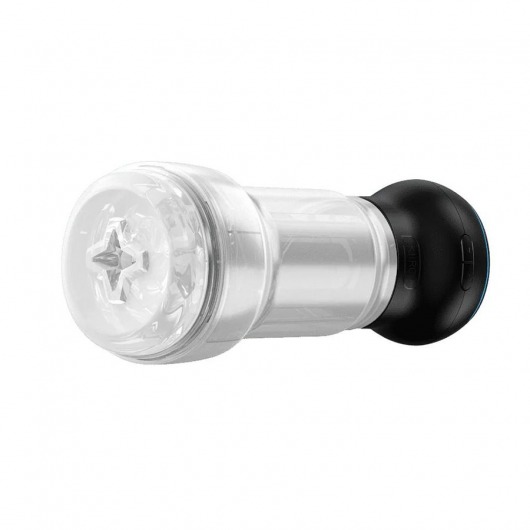 Набор PowerBlow   Feel Pocket Stroker Crystal: мастурбатор и интерактивная насадка - Kiiroo - в Орехово-Зуево купить с доставкой