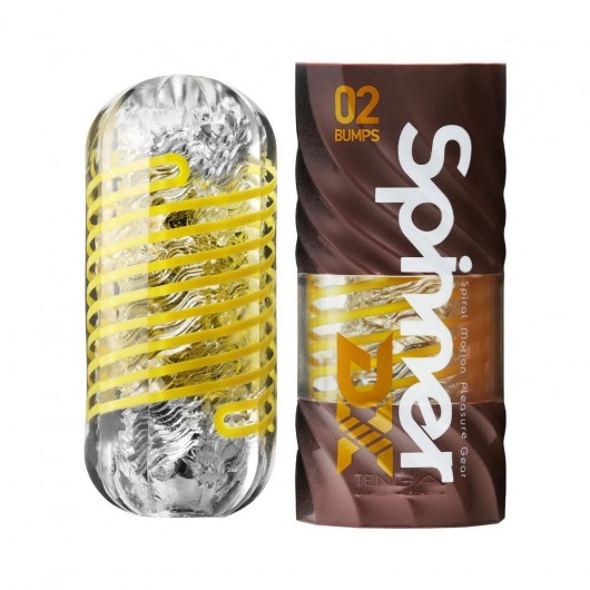 Мастурбатор Tenga Spinner DX 02 Bumps - Tenga - в Орехово-Зуево купить с доставкой