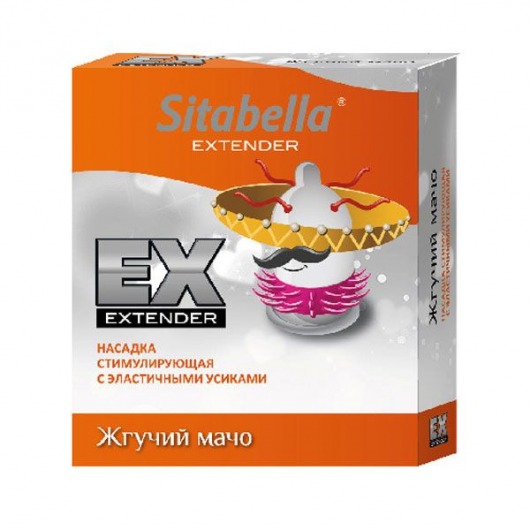 Стимулирующая насадка Sitabella Extender  Жгучий мачо - Sitabella - купить с доставкой в Орехово-Зуево