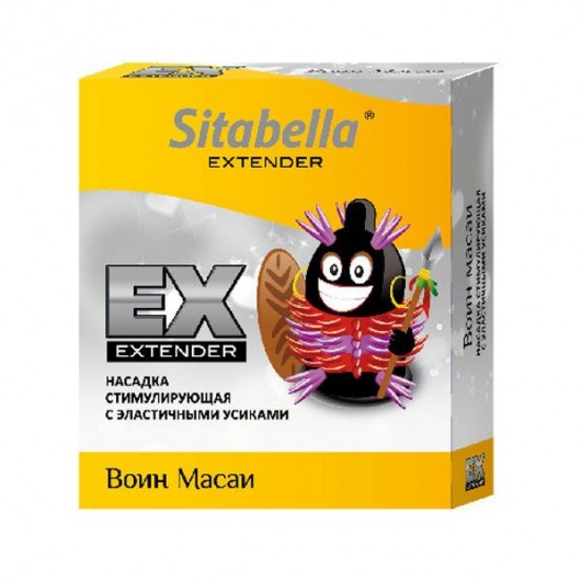 Стимулирующая насадка Sitabella Extender  Воин Масаи - Sitabella - купить с доставкой в Орехово-Зуево