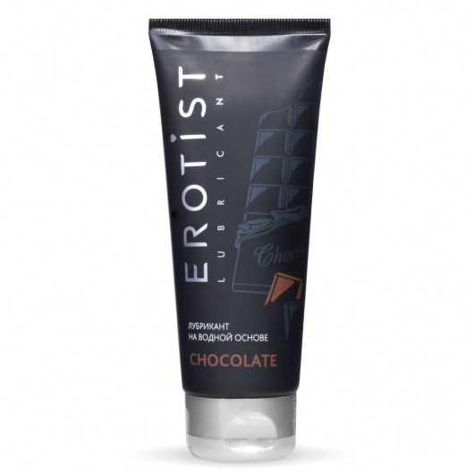 Увлажняющая смазка с ароматом шоколада Chocolate - 100 мл. - Erotist Lubricants - купить с доставкой в Орехово-Зуево