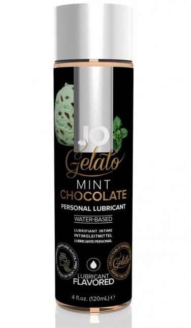 Лубрикант с ароматом мятного шоколада JO GELATO MINT CHOCOLATE - 120 мл. - System JO - купить с доставкой в Орехово-Зуево