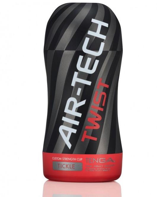 Мастурбатор с регулируемой плотностью обхвата Custom Strength CUP Twist Tickle - Tenga - в Орехово-Зуево купить с доставкой