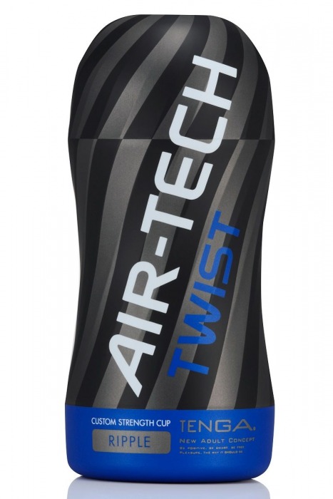 Мастурбатор с регулируемой плотностью обхвата Custom Strength CUP Twist Ripple - Tenga - в Орехово-Зуево купить с доставкой