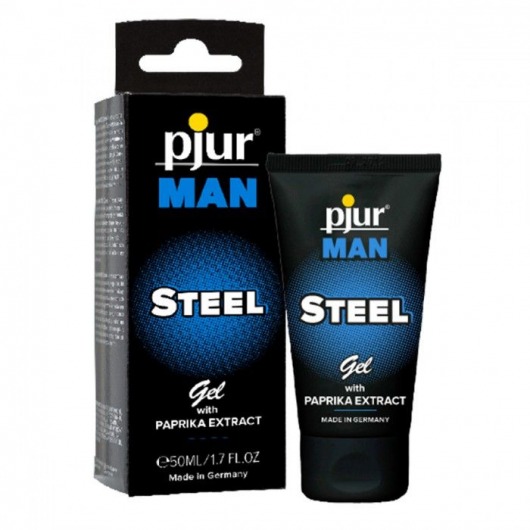 Эрекционный гель для пениса pjur MAN Steel Gel - 50 мл. - Pjur - купить с доставкой в Орехово-Зуево