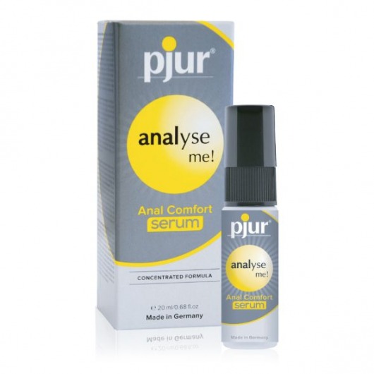 Анальный спрей pjur ANALYSE ME Serum - 20 мл. - Pjur - купить с доставкой в Орехово-Зуево