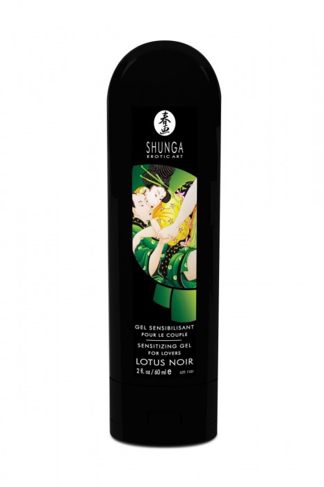 Интимный гель для пар, усиливающий наслаждение, Lotus Noir - 60 мл. - Shunga - купить с доставкой в Орехово-Зуево