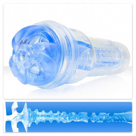 Мастурбатор Fleshlight Turbo - Trust Blue Ice - Fleshlight - в Орехово-Зуево купить с доставкой