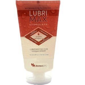 Возбуждающий интимный гель-смазка на водной основе Lubrimax Stimulate - 150 мл. - ИнтелБИО - купить с доставкой в Орехово-Зуево