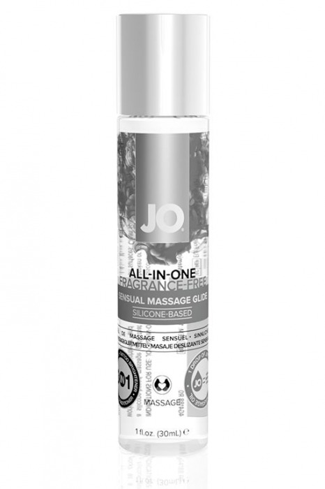 Массажный гель ALL-IN-ONE Massage Oil Sensual нейтральный - 30 мл. - System JO - купить с доставкой в Орехово-Зуево