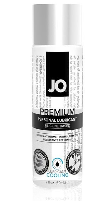Охлаждающий лубрикант на силиконовой основе JO Personal Premium Lubricant Cooling - 60 мл. - System JO - купить с доставкой в Орехово-Зуево
