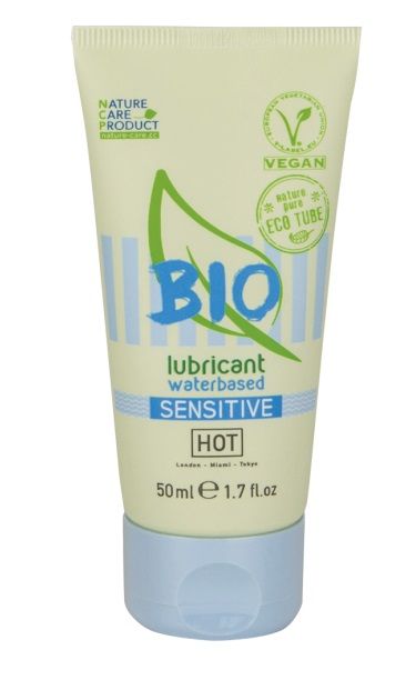 Органический лубрикант для чувствительной кожи Bio Sensitive - 50 мл. - HOT - купить с доставкой в Орехово-Зуево