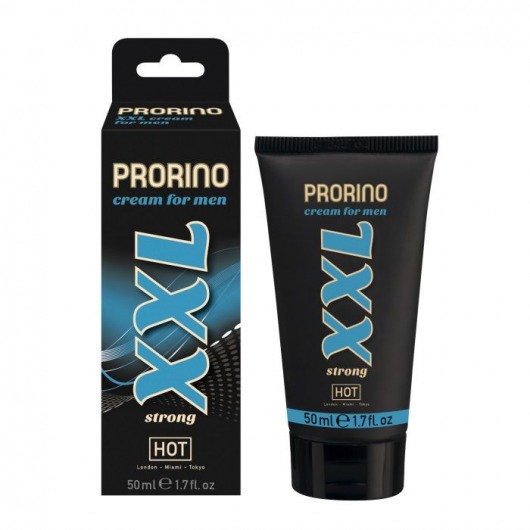 Интимный крем для мужчин Prorino XXL - 50 мл. - Ero - купить с доставкой в Орехово-Зуево