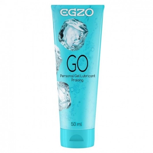 Пролонгирующий лубрикант на водной основе Egzo Go - 50 мл. - EGZO - купить с доставкой в Орехово-Зуево