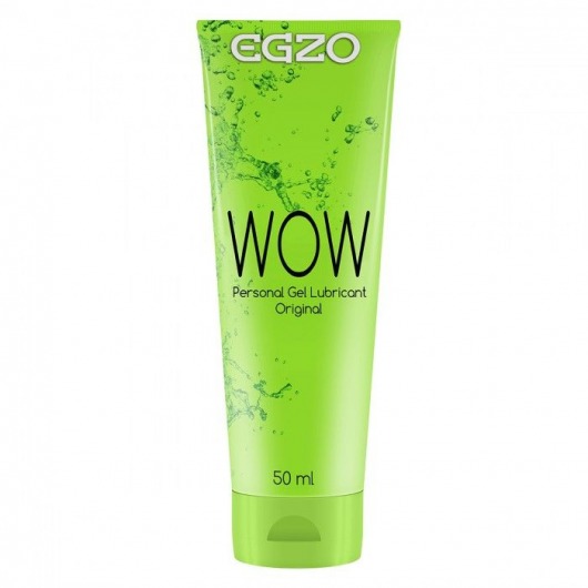 Универсальный лубрикант на водной основе Egzo Wow - 50 мл. - EGZO - купить с доставкой в Орехово-Зуево